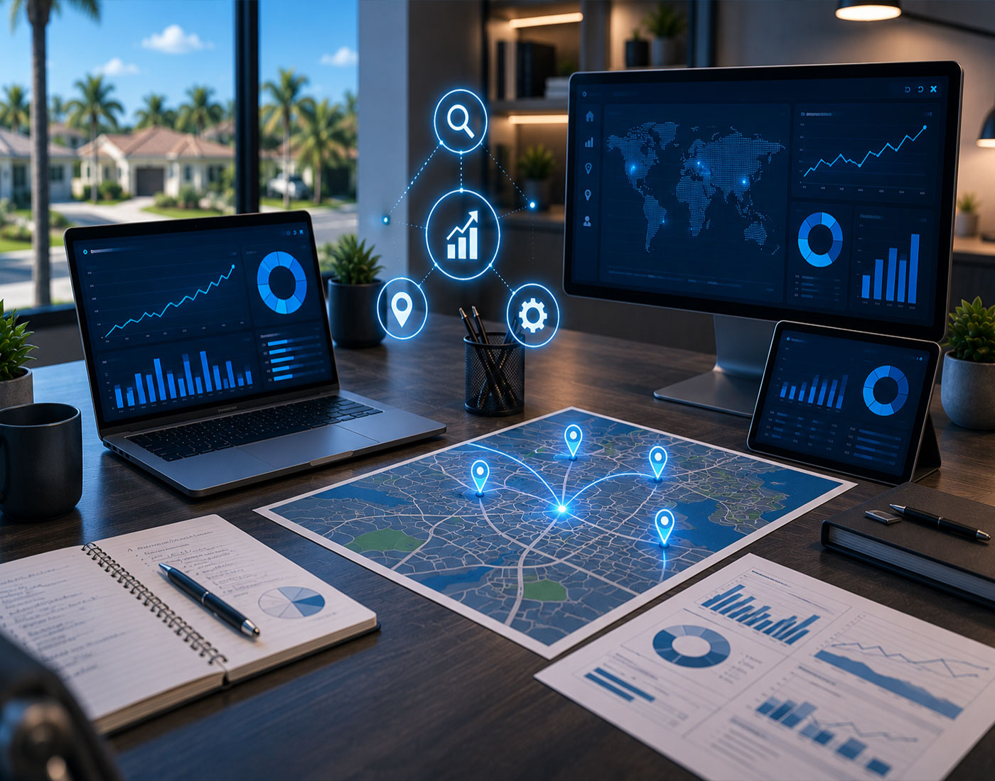 SEO services and local search visibility strategies